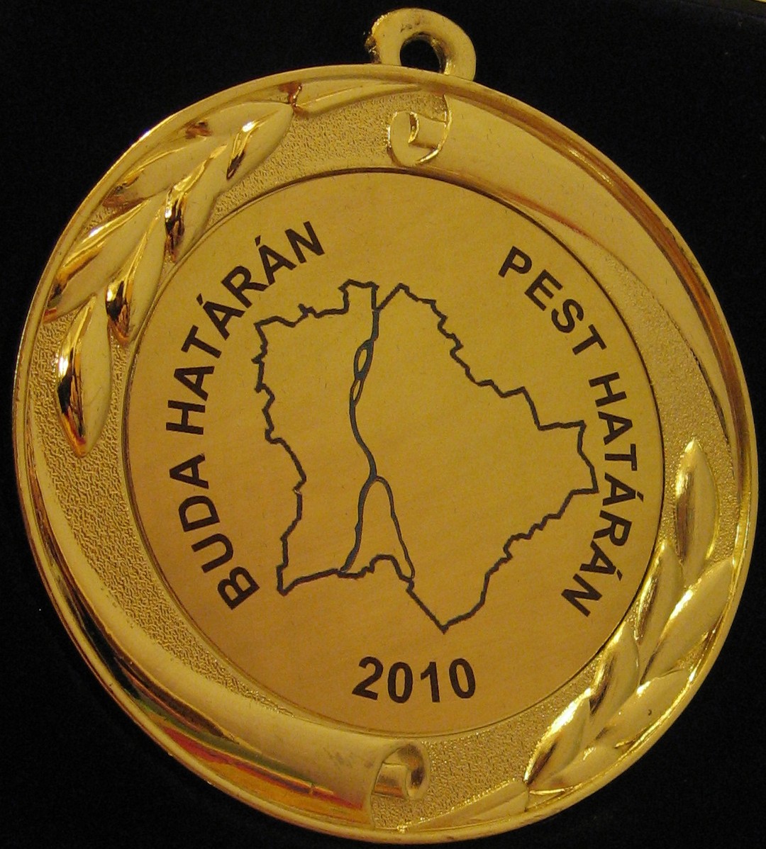 Buda-Pest Határán érem 2010